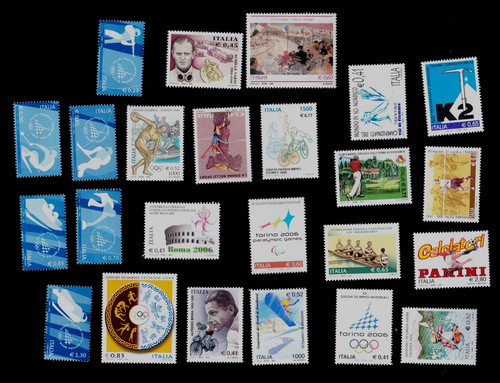 Italia italy timbres italie - 24,