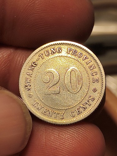 Cina kwangtung cents 1920 - cina,