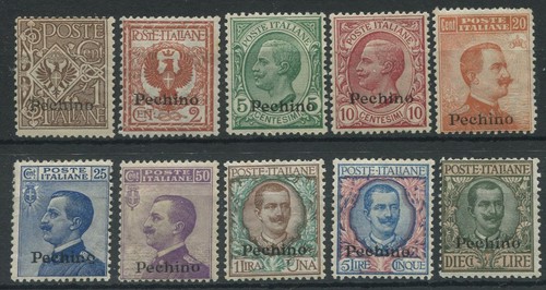 Cina uffici postali italiani - italiani, a